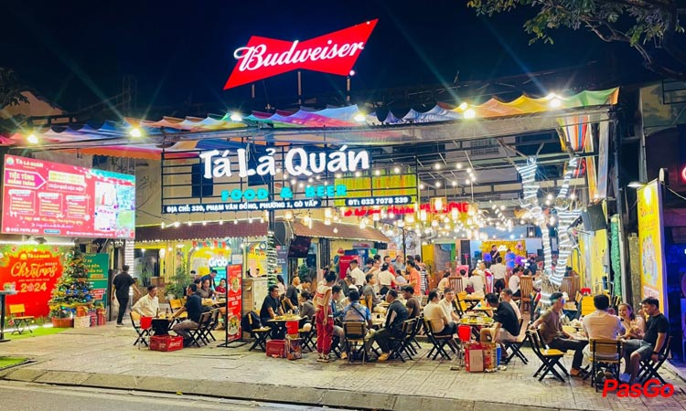 Tá Lả Quán – Quán nhậu Gò Vấp không gian thoáng mát